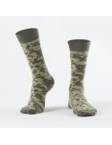 Khaki men\'s camouflage socks SM25 - Online store - Boutique